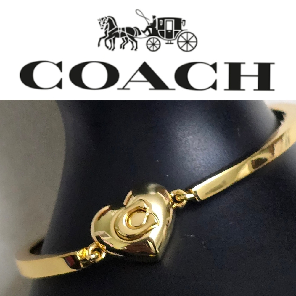 Coach Signature Heart Bracelet